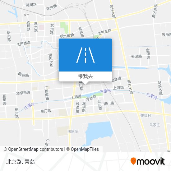 北京路地图