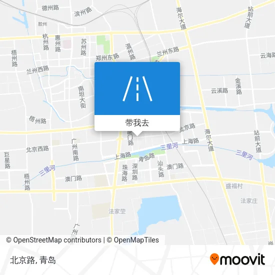 北京路地图