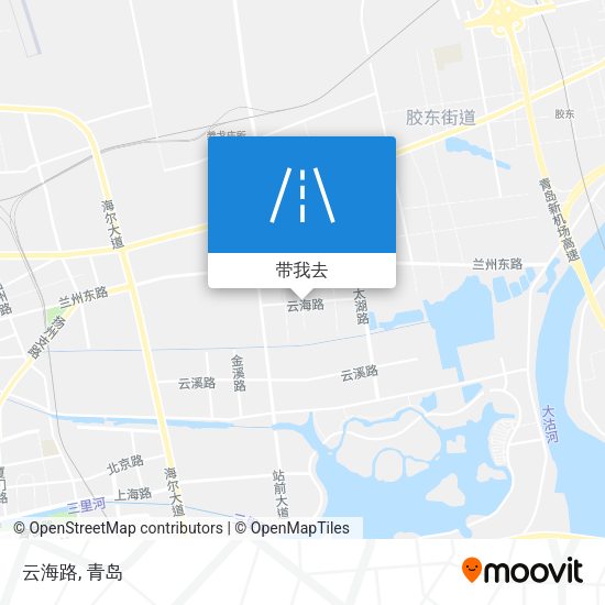 云海路地图