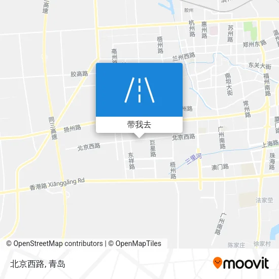 北京西路地图