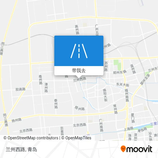 兰州西路地图
