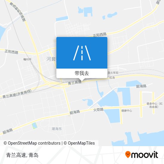 青兰高速地图