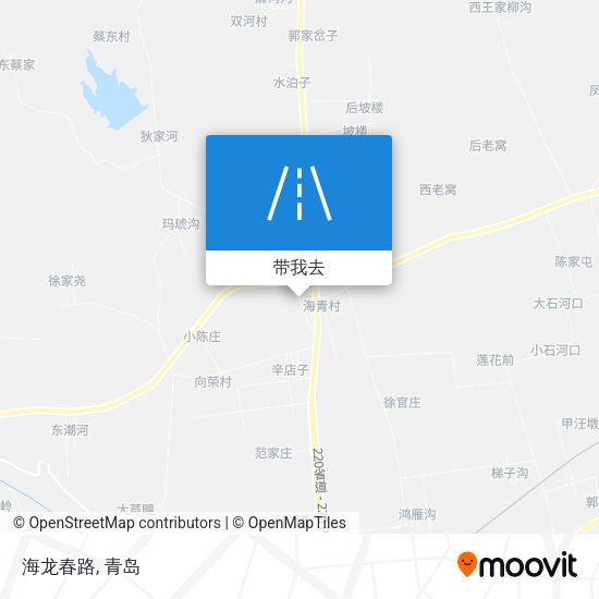 海龙春路地图