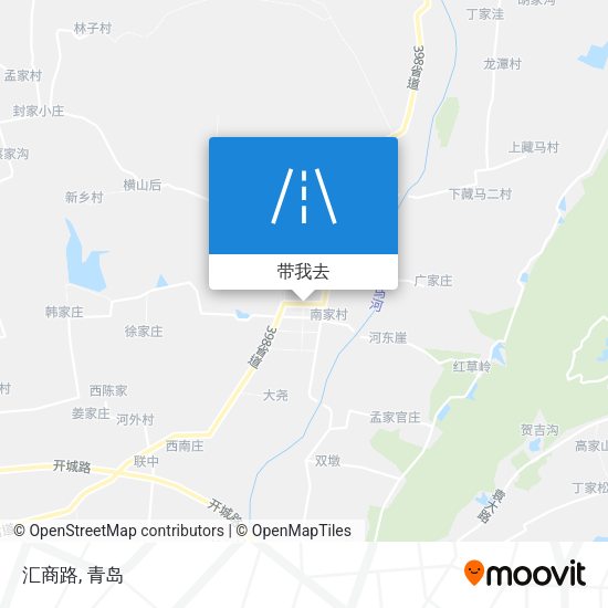 汇商路地图