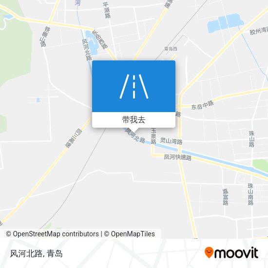 风河北路地图