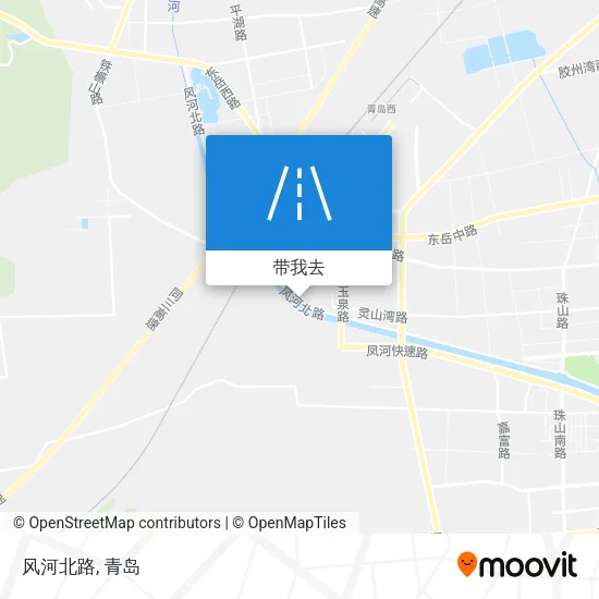 风河北路地图