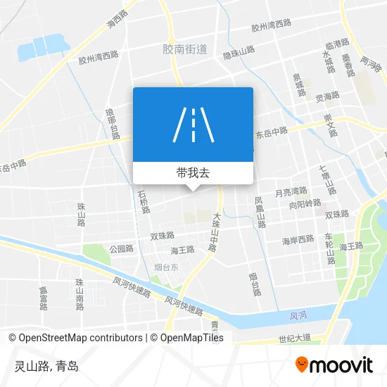 灵山路地图