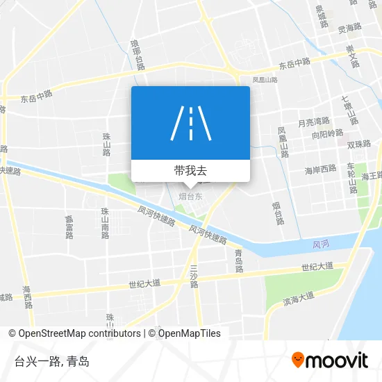 台兴一路地图