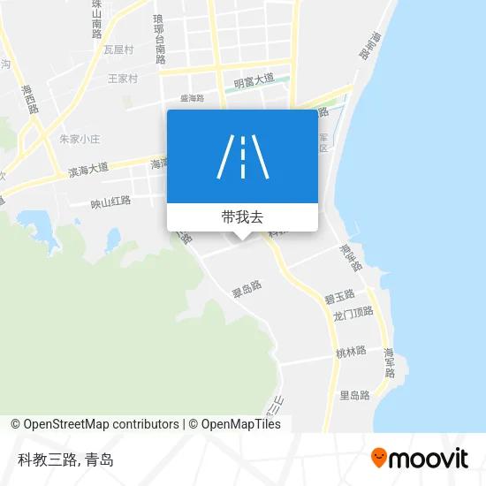 科教三路地图