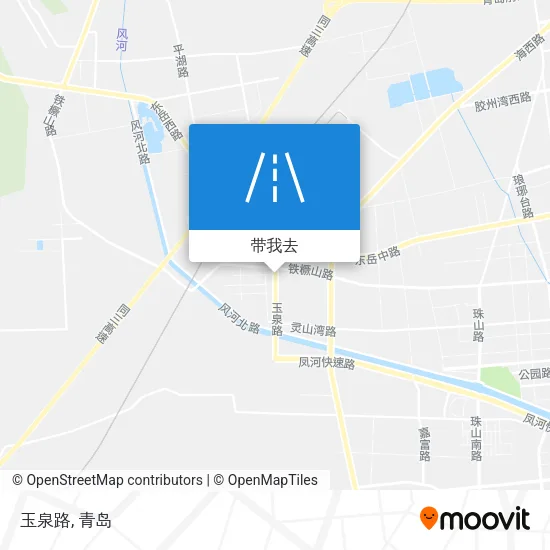 玉泉路地图