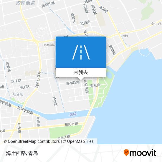 海岸西路地图