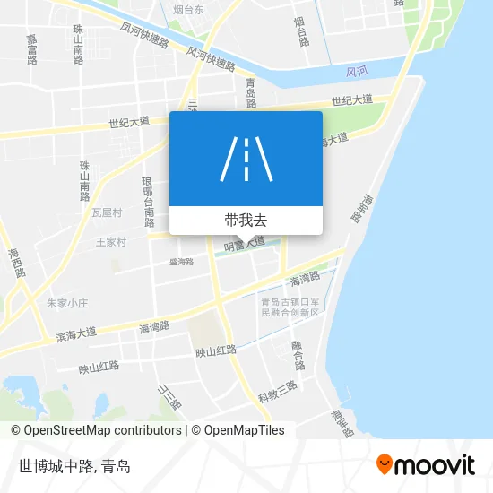 世博城中路地图