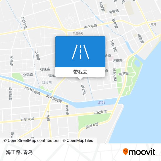 海王路地图