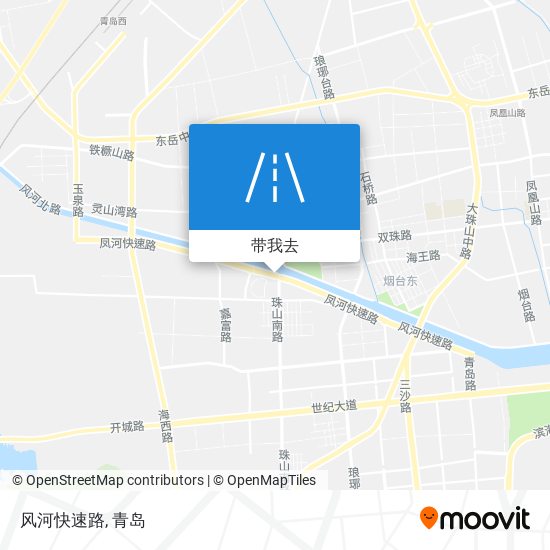 风河快速路地图