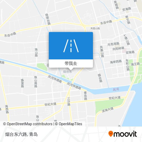 烟台东六路地图