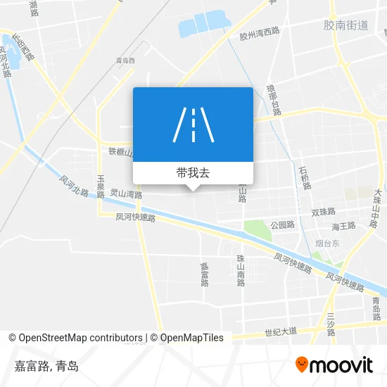 嘉富路地图