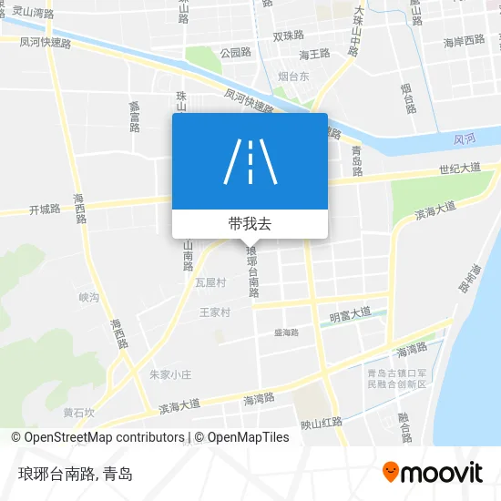 琅琊台南路地图