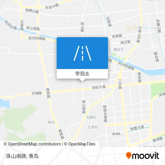 珠山南路地图