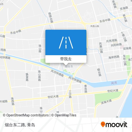 烟台东二路地图