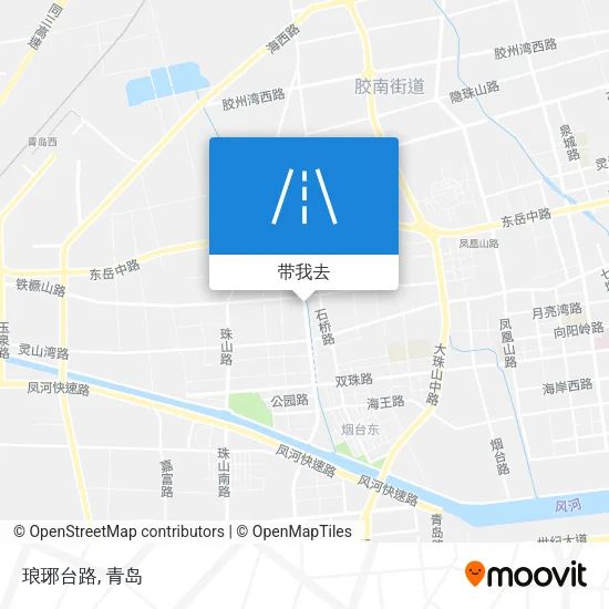 琅琊台路地图