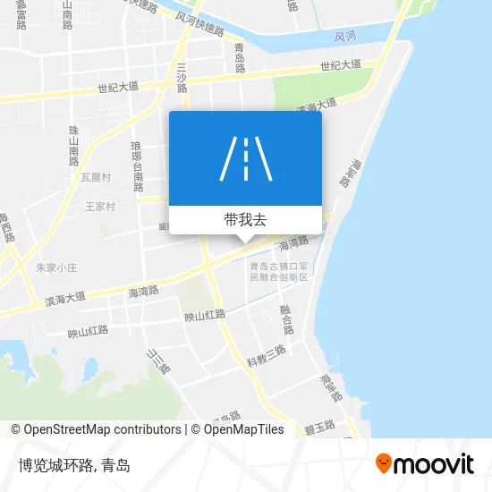 博览城环路地图