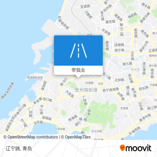 辽宁路地图