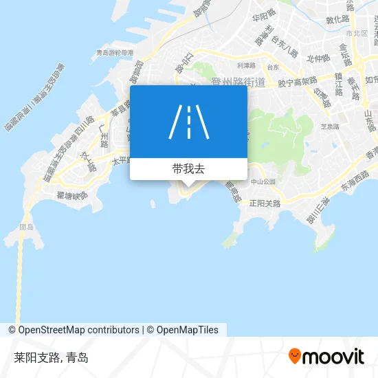 莱阳支路地图