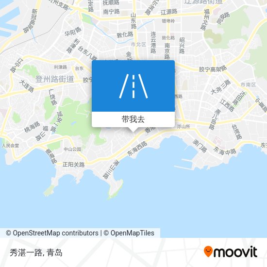 秀湛一路地图