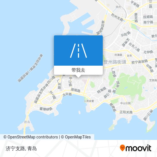 济宁支路地图