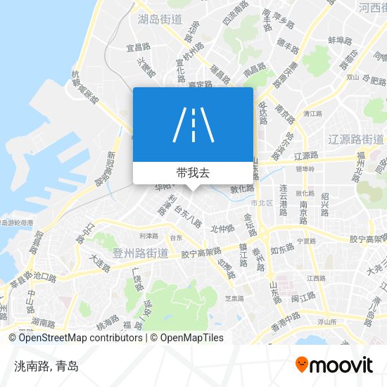 洮南路地图