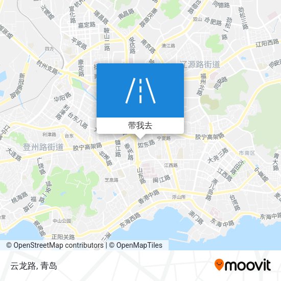 云龙路地图