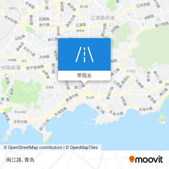 闽江路地图