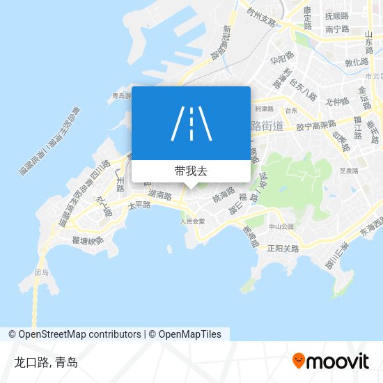 龙口路地图