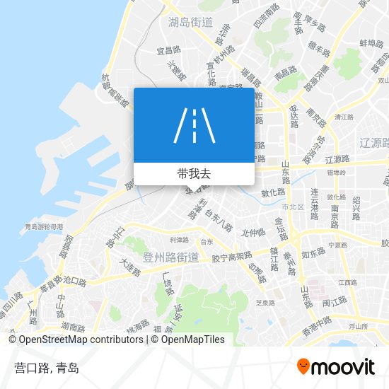 营口路地图