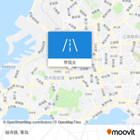 福寺路地图