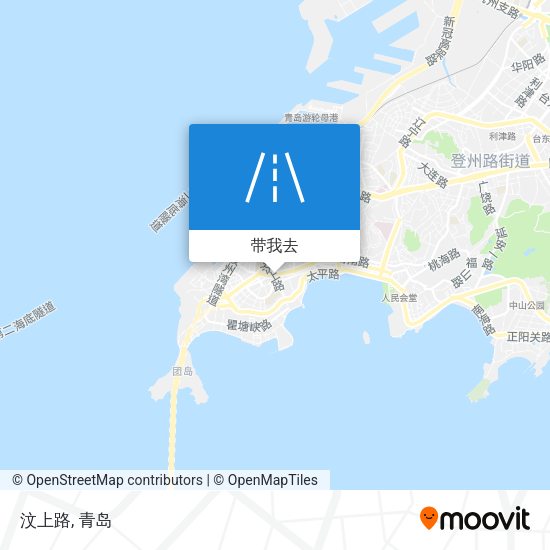 汶上路地图