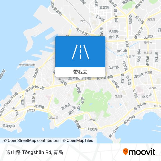 通山路 Tōngshān Rd地图
