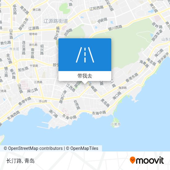 长汀路地图