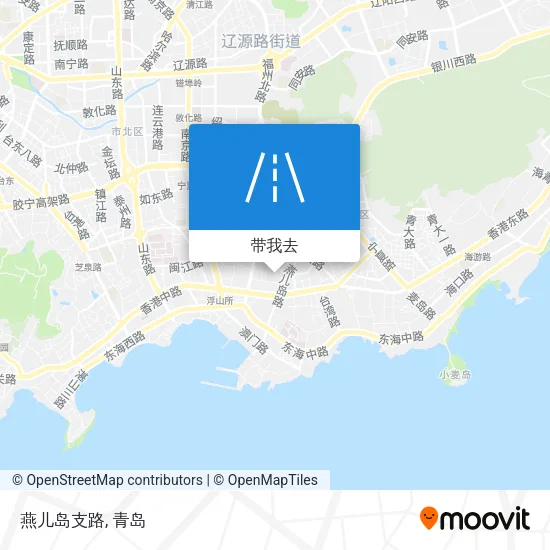 燕儿岛支路地图