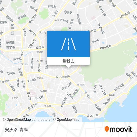 安庆路地图