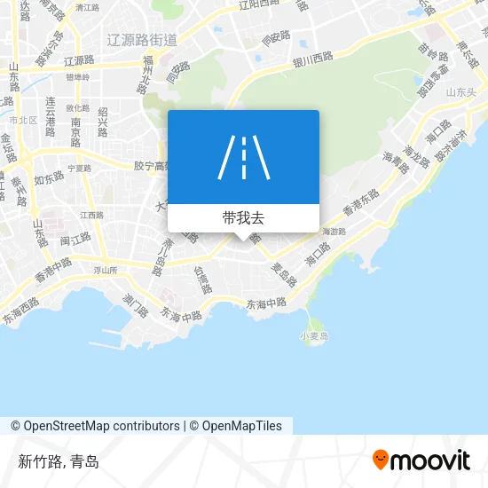 新竹路地图