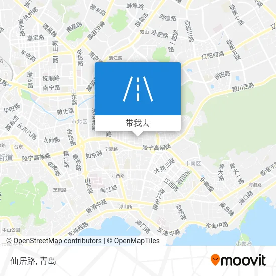 仙居路地图