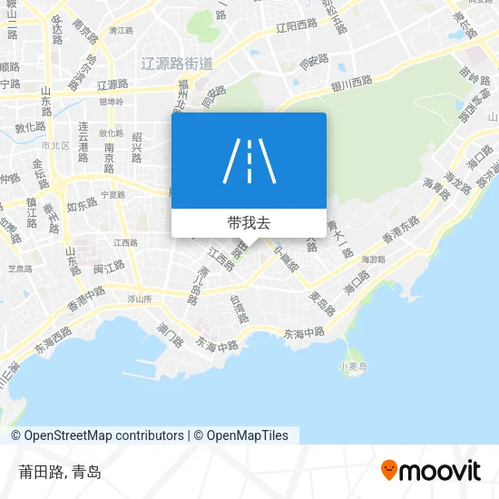 莆田路地图