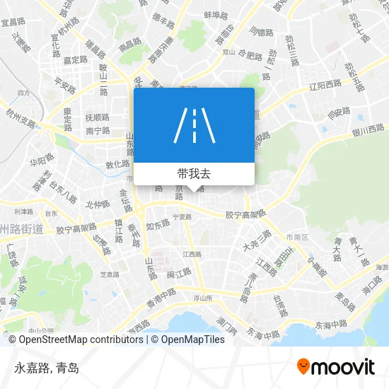 永嘉路地图