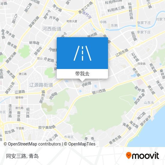 同安三路地图