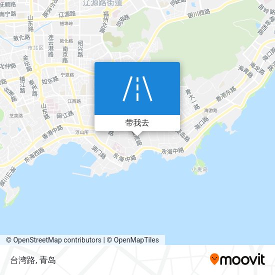台湾路地图