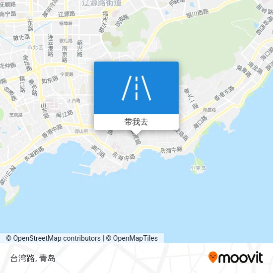 台湾路地图