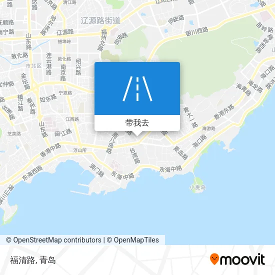 福清路地图