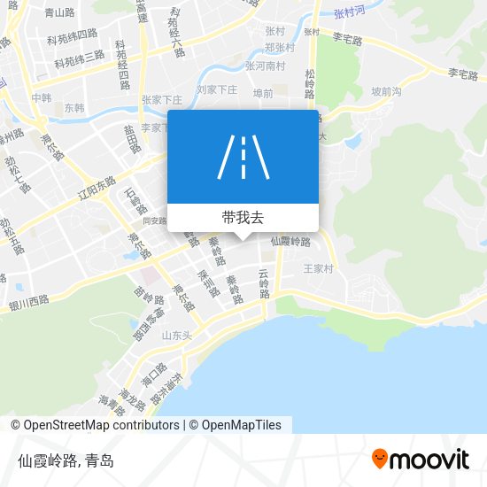 仙霞岭路地图