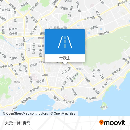 大尧一路地图